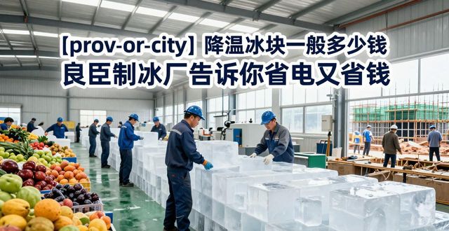 宁波降温冰块一般多少钱 良臣制冰厂告诉你省电又省钱
