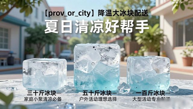 宁波降温大冰块配送 夏日清凉好帮手